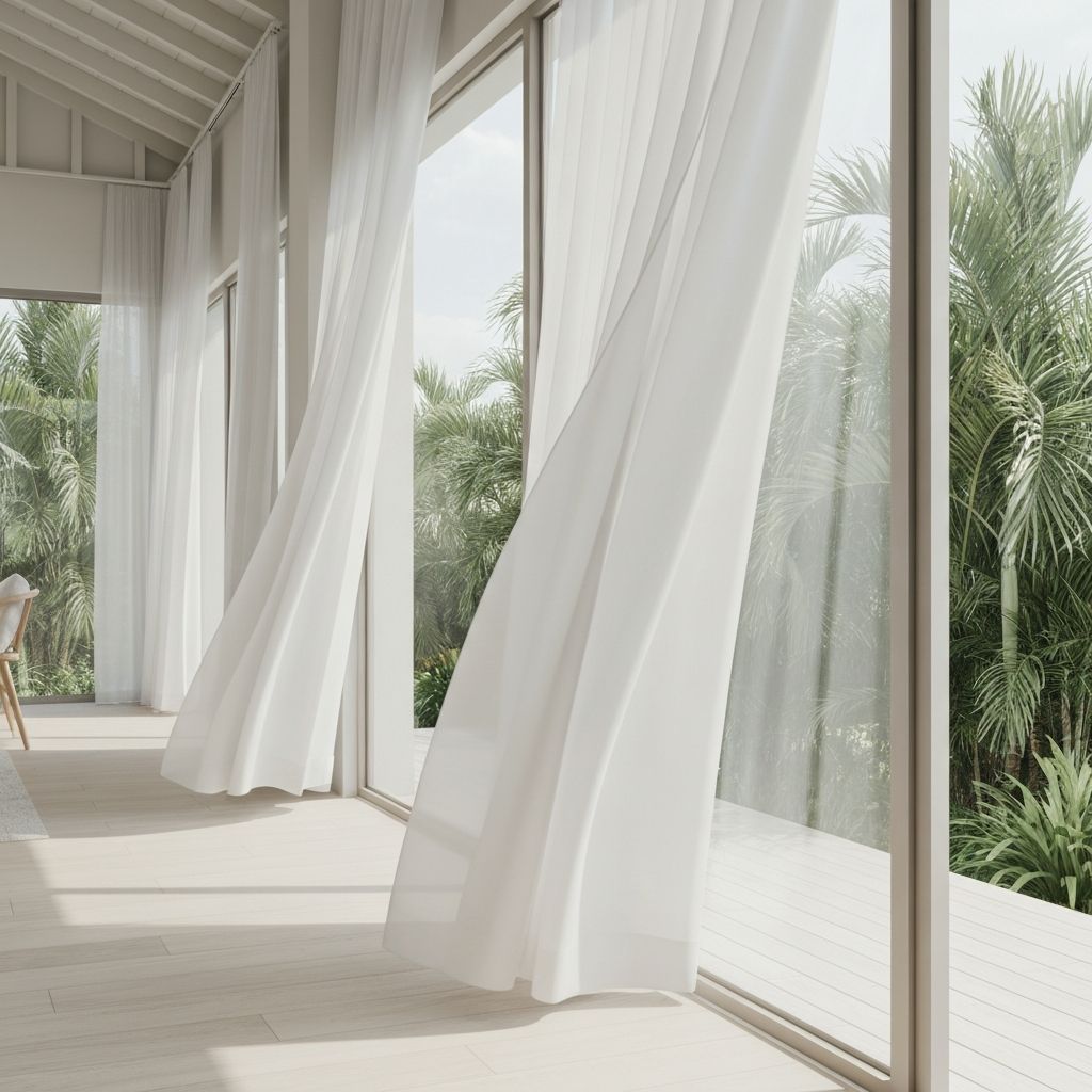 Building interior with a high-performance ventilation system